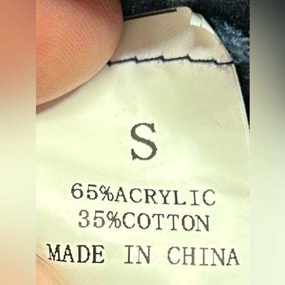 JODIFL Crochet Lace Blue Boho Tunic Top‎ Cover Up Kimono Women’s Small - Picture 10 of 10